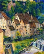 View of Semur I By Emile Bernard