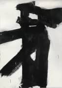 Untitled 1955 By Franz Kline