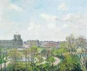 The Garden of The Tuileries By Camille Pissarro