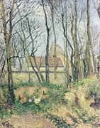 The Path of The Wretched By Camille Pissarro