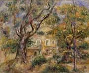 The Farm at Les Collettes 1908 By Pierre Auguste Renoir