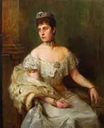Charlotte Hereditary Princess of Saxe Meiningen 1899 By Philip de Laszlo