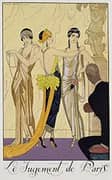 Judgement Paris 1923 By George Barbier