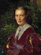 Hannah Louisa Mrs. William Clabburn By Frederick Sandys