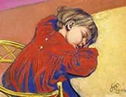 Sleeping Stas 1904 By Stanislaw Mateusz Ignacy Wyspianski