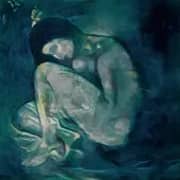 Lonesome Crouching Woman By Pablo Picasso