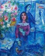 The Model By Marc Chagall