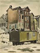 Pippin House East Liverpool Ohio 1920 By Charles Burchfield