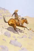 The Cowboy By Frederic Remington
