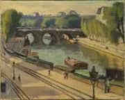 Pont Neuf 1925 By Samuel Halpert