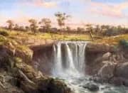 One of the Falls of the Wannon 1872 By Louis Buvelot