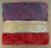 Untitled (Purple White and Red) By Mark Rothko (Inspired By)