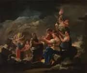 The Cave of Eternity By Luca Giordano