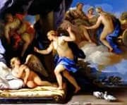 Venus Chides Cupid By Luca Giordano