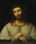 Attributed Christ as Man of Sorrows By Bernardino Luini