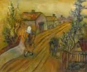 In the Shtetl By Issachar Ber Ryback