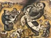 The Butcher 1917 By Issachar Ber Ryback