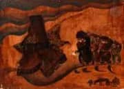 Towards the Village 1918 By Issachar Ber Ryback