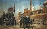 Great Mogul and his Court Returning By Edwin Lord Weeks