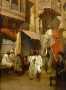 Promenade on an Indian Street By Edwin Lord Weeks