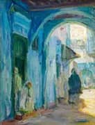Street in Tangier 1910 By Henry Ossawa Tanner