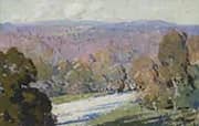 Country near Warrandyte Victoria c1920 By Penleigh Boyd