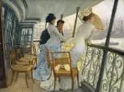 The Gallery of HMS Calcutta c1876 By James Tissot
