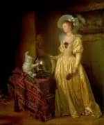 The Angora Cat c1783 By Jean Honore Fragonard