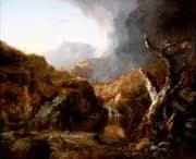 Landscape with Dead Tree 1828 By Thomas Cole