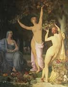 Autumn By Puvis de Chavannes