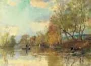 Laundresses 1898 By Albert Lebourg