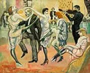 At The Dance Hall By Boris Grigoriev