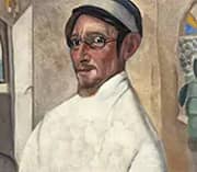 Portrait of The Actor Nikolai Podgorny By Boris Grigoriev