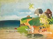 South American Landscape By Boris Grigoriev