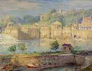 Old Waterworks Fairmount 1913 By Colin Campbell Cooper