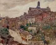 Sketch at Siena 1912 By Colin Campbell Cooper