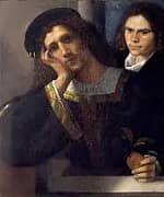 Double Portrait of Unknown Persons 1502 By Giorgione