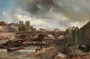 The Pont Neuf c1850 By Johan Barthold Jongkind