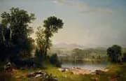 Pastoral Landscape 1861 By Asher Brown Durand