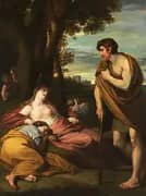 Cymon and Iphigenia c1766 By Benjamin West