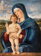 Madonna and Child c1430 By Giovanni Bellini