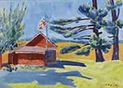 The Old School House Ryders c1929 By George Luks