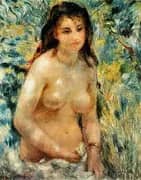 Nude in the Sun By Pierre Auguste Renoir