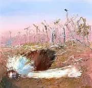 Bride in Landscape c1967 By Arthur Merric Boyd