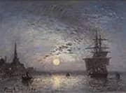 A View of the Oude Haven with the Oude Hoofdpoort Rotterdam 1879 By Johan Barthold Jongkind