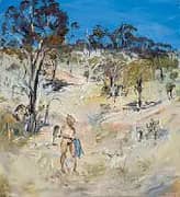 Hillside and Figure By Arthur Merric Boyd