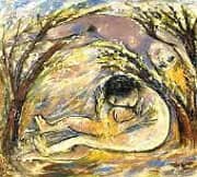 Lovers in an Orchard 1962 By Arthur Merric Boyd