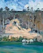 Shoalhaven Cliff and River 1994 By Arthur Merric Boyd