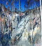 Shoalhaven Hillside c1974 By Arthur Merric Boyd