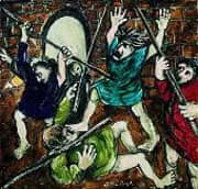The Money Changers 1950 By Arthur Merric Boyd